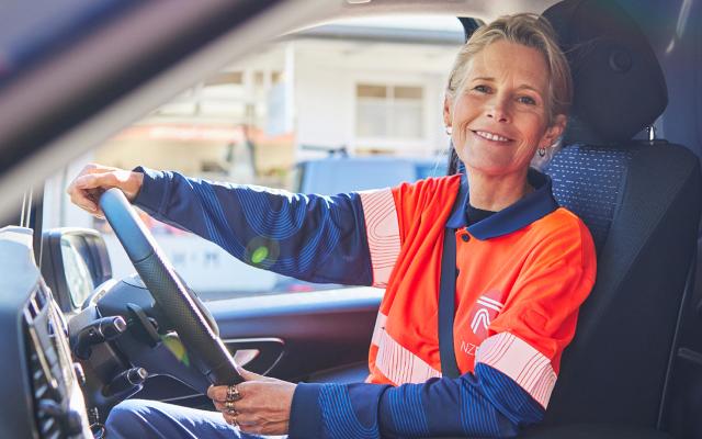 NZ Post delivery driver